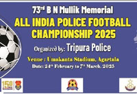 73rd bn mallick memorial all india police football championship